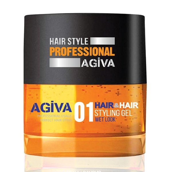 Agiva Hair Gel Wet Look 01 200ml